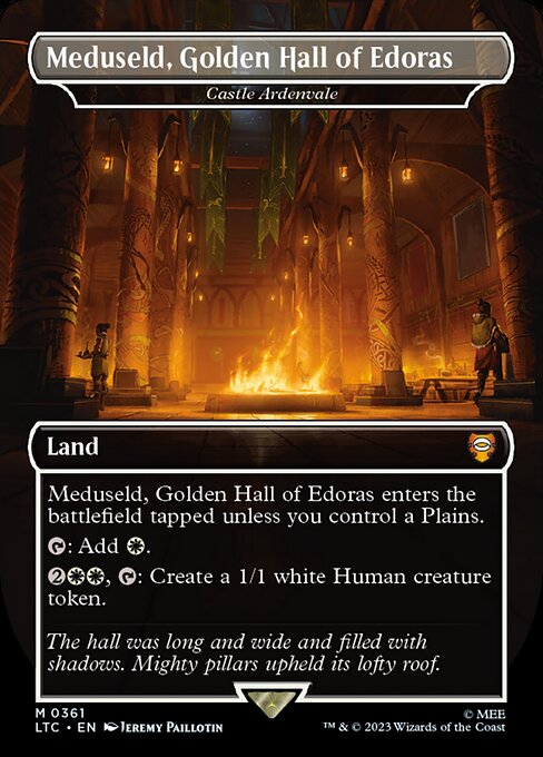 LTC: Meduseld, Golden Hall of Edoras - Castle Ardenvale (Foil)