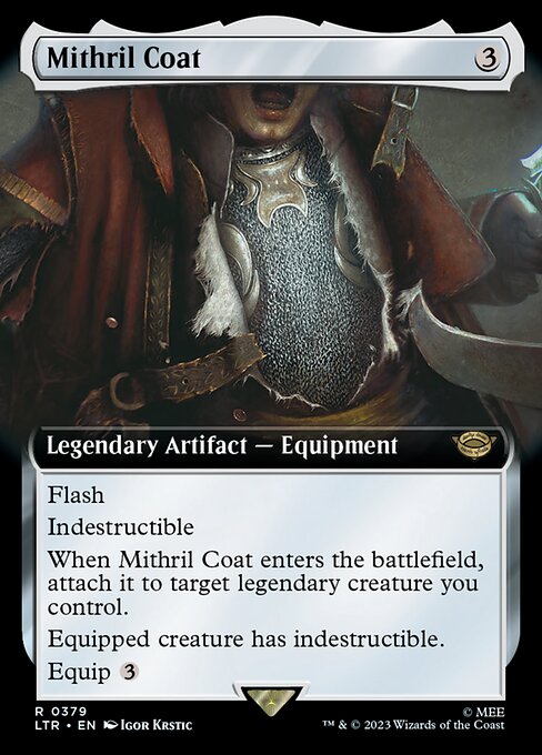 LTR: Mithril Coat (Extended Art) (Foil)