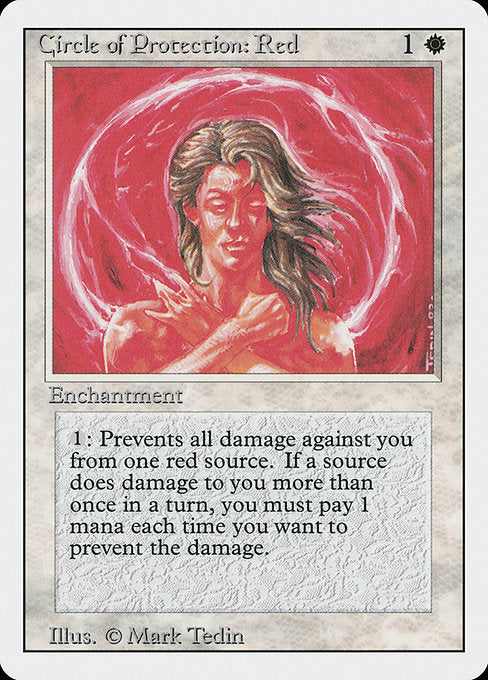 3ED: Circle of Protection: Red