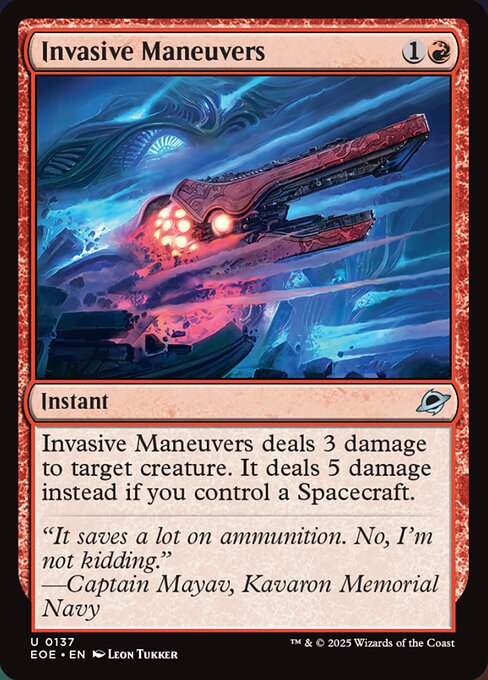 EOE: Invasive Maneuvers (Foil)