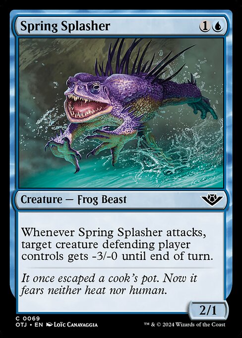 OTJ: Spring Splasher