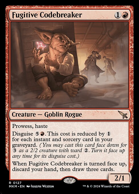 MKM: Fugitive Codebreaker (Foil)