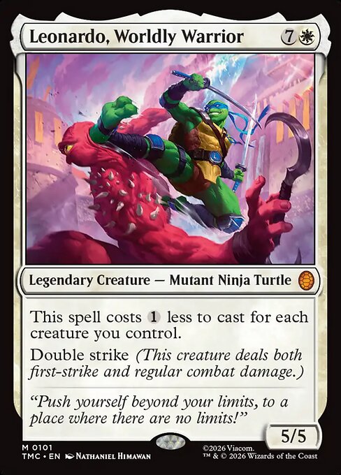 TMC: Leonardo, Worldly Warrior