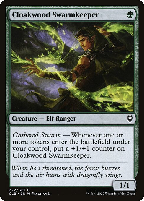 CLB: Cloakwood Swarmkeeper (Foil)