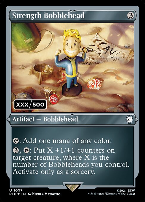 PIP: Strength Bobblehead (Serial Numbered) (Foil)