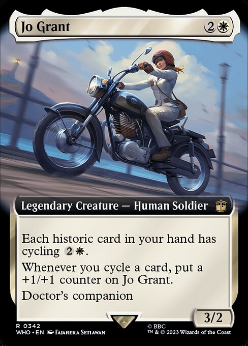WHO: Jo Grant (Extended Art)