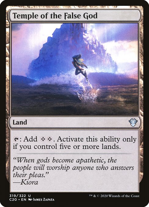 C20: Temple of the False God