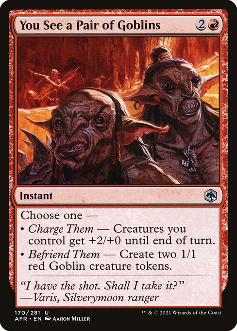 AFR: You See a Pair of Goblins