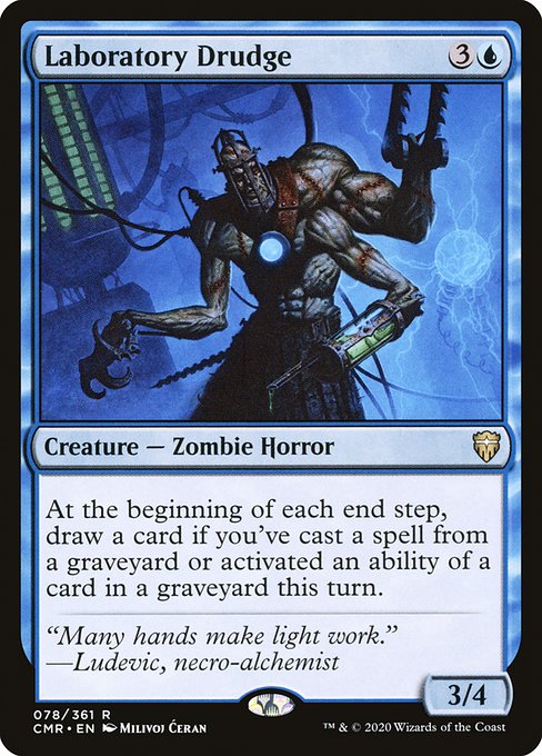 CMR: Laboratory Drudge (Foil)
