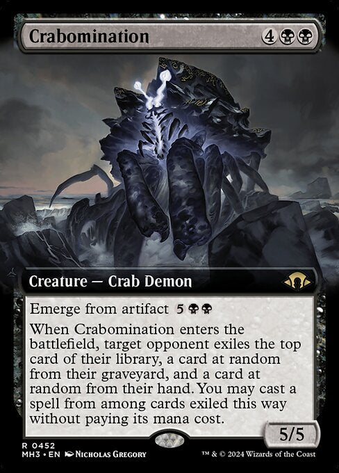 MH3: Crabomination (Extended Art) (Foil)