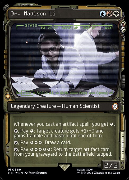 PIP: Dr. Madison Li (Showcase) (Surge Foil)