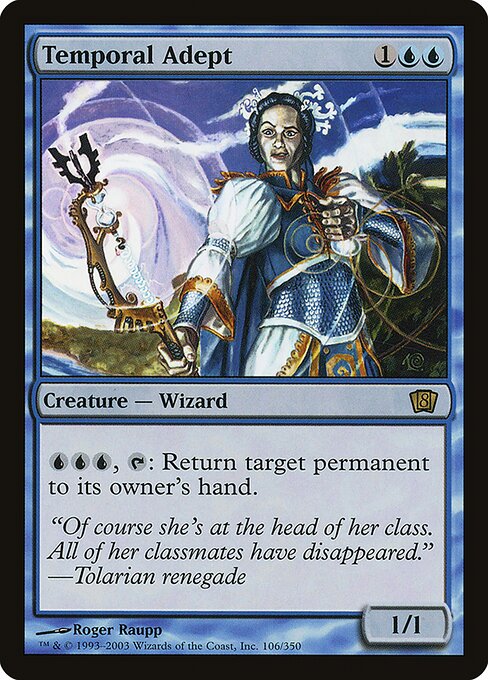 8ED: Temporal Adept (Foil)