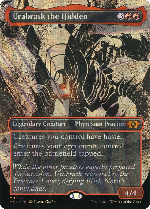MUL: Urabrask the Hidden (Halo Foil)