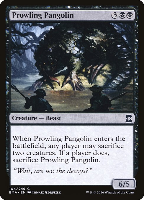 EMA: Prowling Pangolin