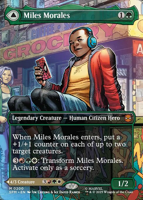 SPM: Miles Morales (0200) (Borderless)