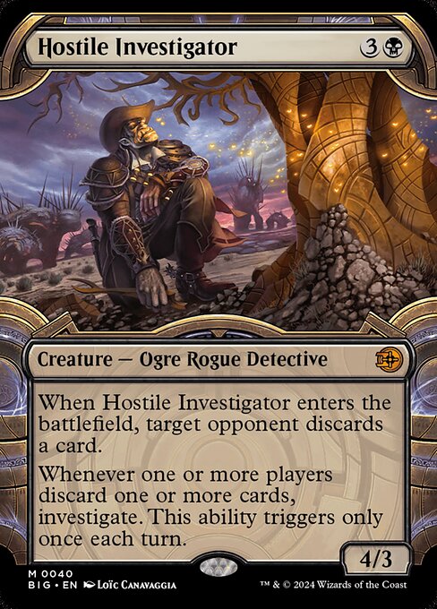 BIG: Hostile Investigator (Showcase) (Foil)
