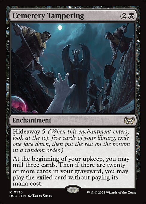 DSC: Cemetery Tampering