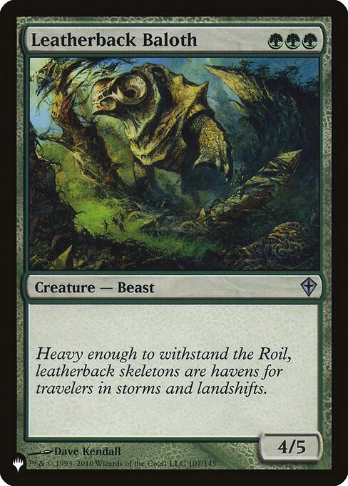 PLST: Leatherback Baloth
