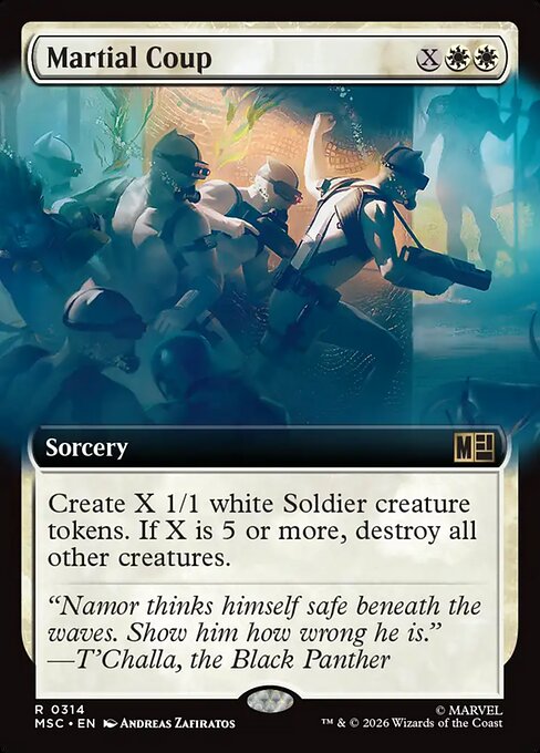 MSC: Martial Coup (Extended Art)