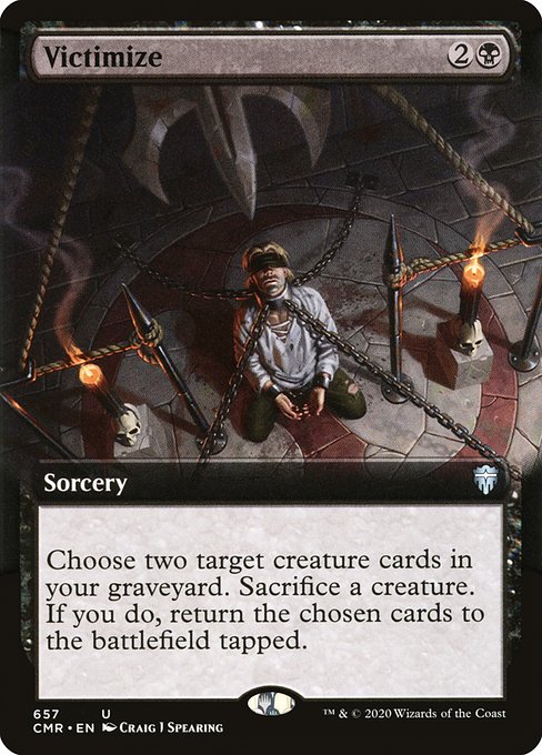 CMR: Victimize (Extended Art) (Foil)