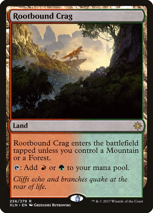 XLN: Rootbound Crag (Foil)
