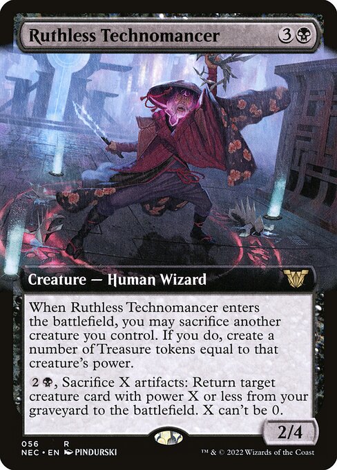 NEC: Ruthless Technomancer (Extended Art)