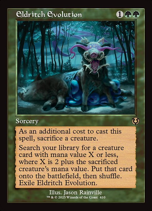 INR: Eldritch Evolution (Retro Frame) (Foil)