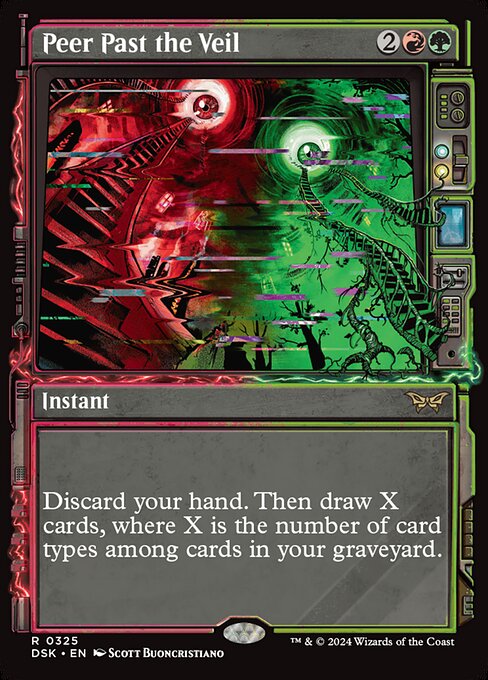 DSK: Peer Past the Veil (Showcase) (Foil)