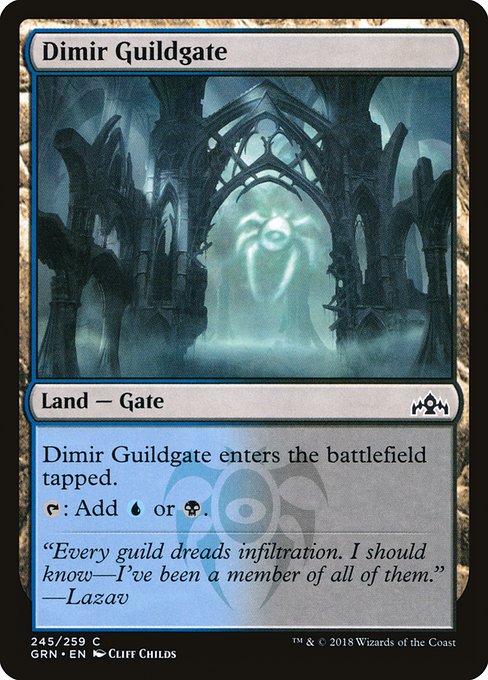 GRN: Dimir Guildgate (245)