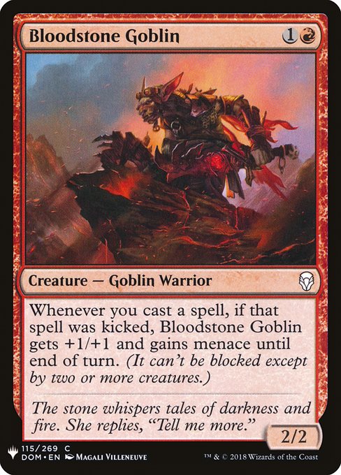 PLST: Bloodstone Goblin