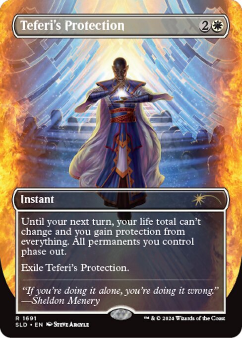 SLD: Teferi's Protection (1691) (Foil)