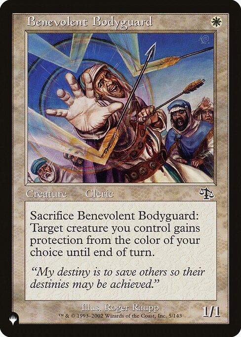 PLST: Benevolent Bodyguard