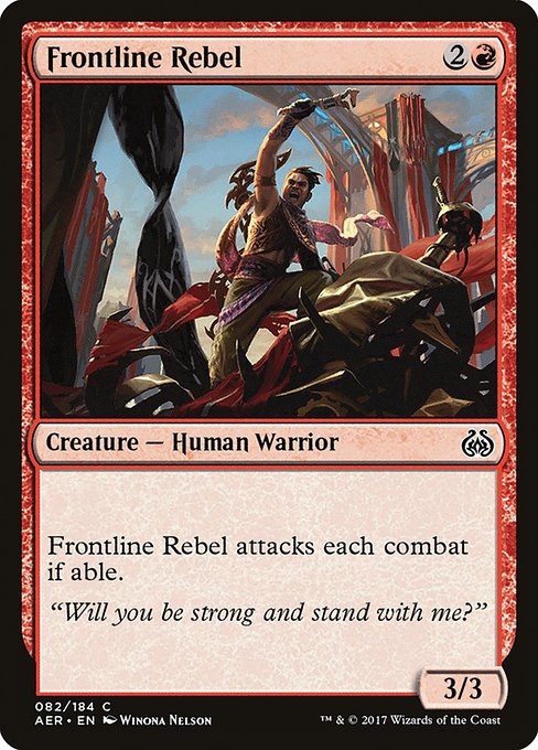 AER: Frontline Rebel (Foil)