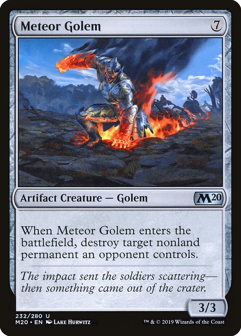 M20: Meteor Golem (Foil)