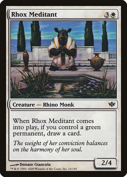 CON: Rhox Meditant (Foil)