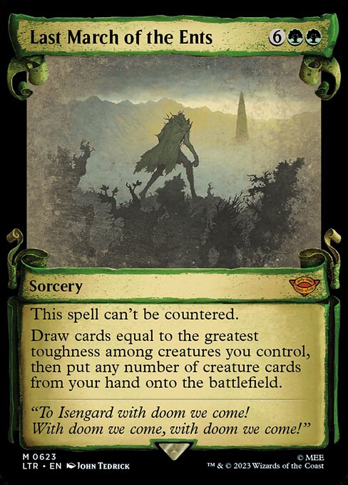 LTR: Last March of the Ents (Showcase Scrolls)