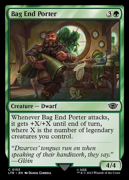 LTR: Bag End Porter