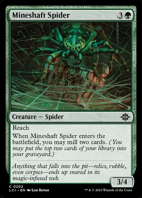 LCI: Mineshaft Spider (Foil)