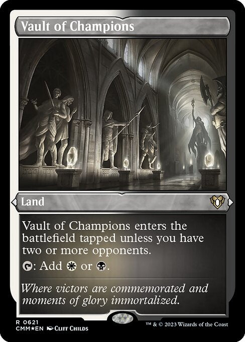 CMM: Vault of Champions (Foil Etched)