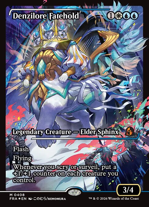 FRA: Denzilore Fatehold (Showcase) (0408) (Foil)