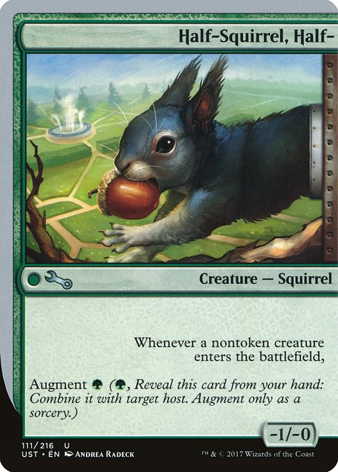 UST: Half-Squirrel, Half-