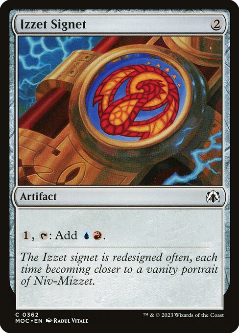 MOC: Izzet Signet