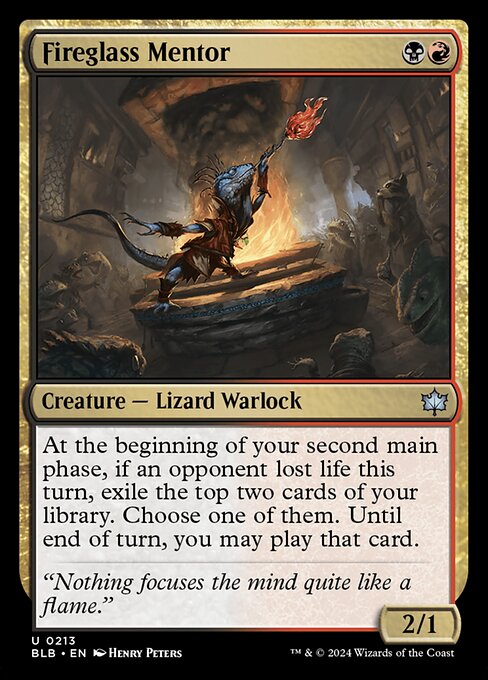 BLB: Fireglass Mentor