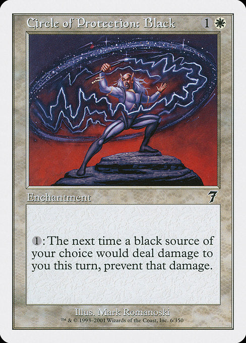 7ED: Circle of Protection: Black