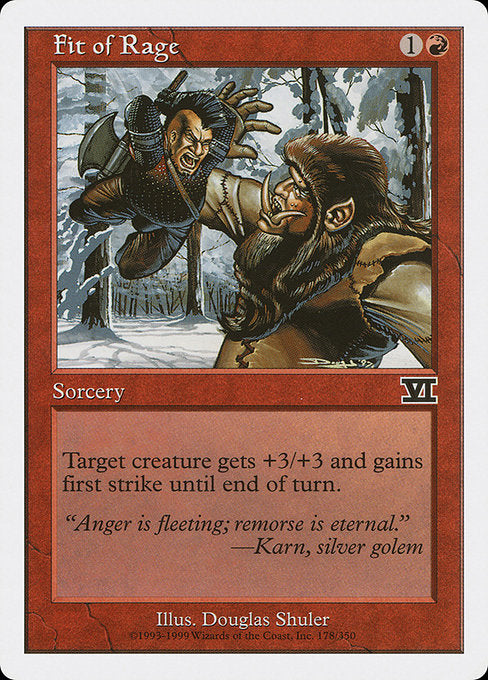 6ED: Fit of Rage
