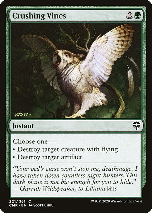 CMR: Crushing Vines (Foil)