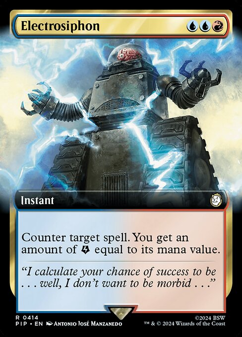 PIP: Electrosiphon (Extended Art) (Foil)