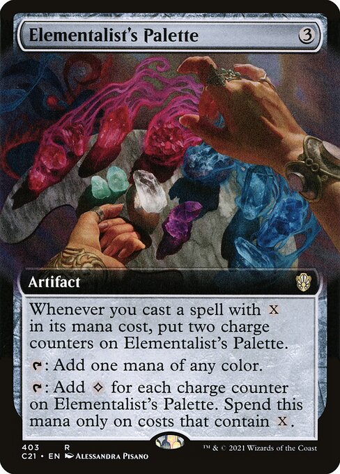 C21: Elementalist's Palette (Extended Art)