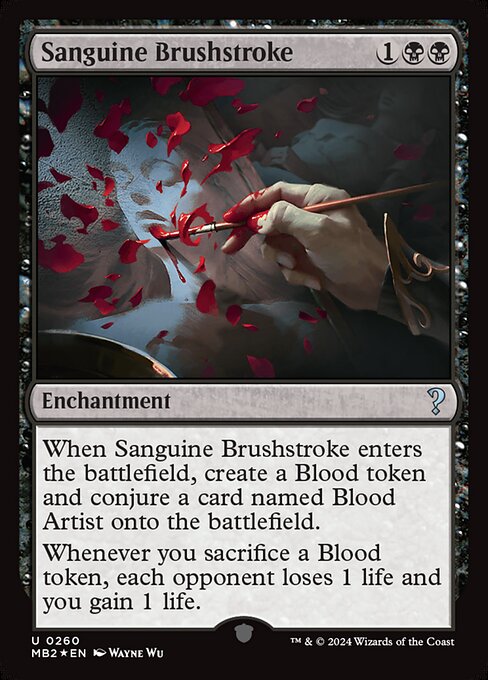 MB2: Sanguine Brushstroke (Foil)