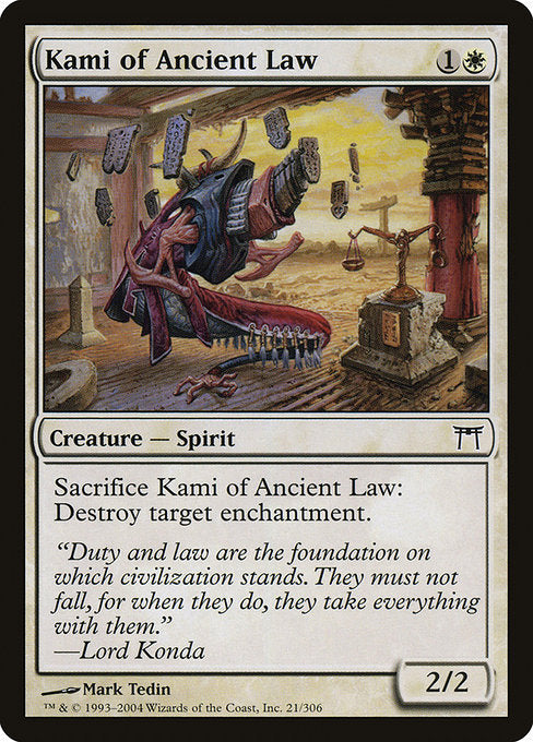 CHK: Kami of Ancient Law
